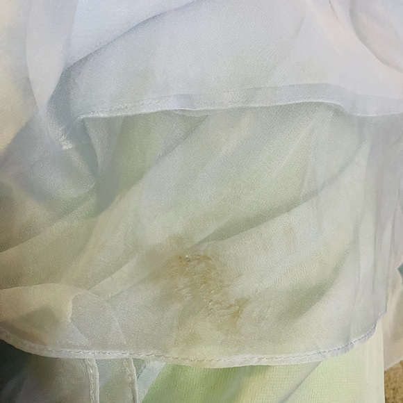 Mac Duggal NEW Beaded Halter Chiffon A-Line Gown 6 bABY blue Prom Formal dress - Picture 8 of 8